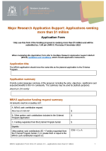 App form cover page