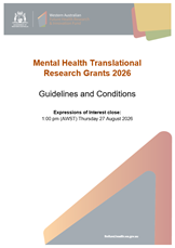 Thumbnail of the Guidelines and Conditions front page